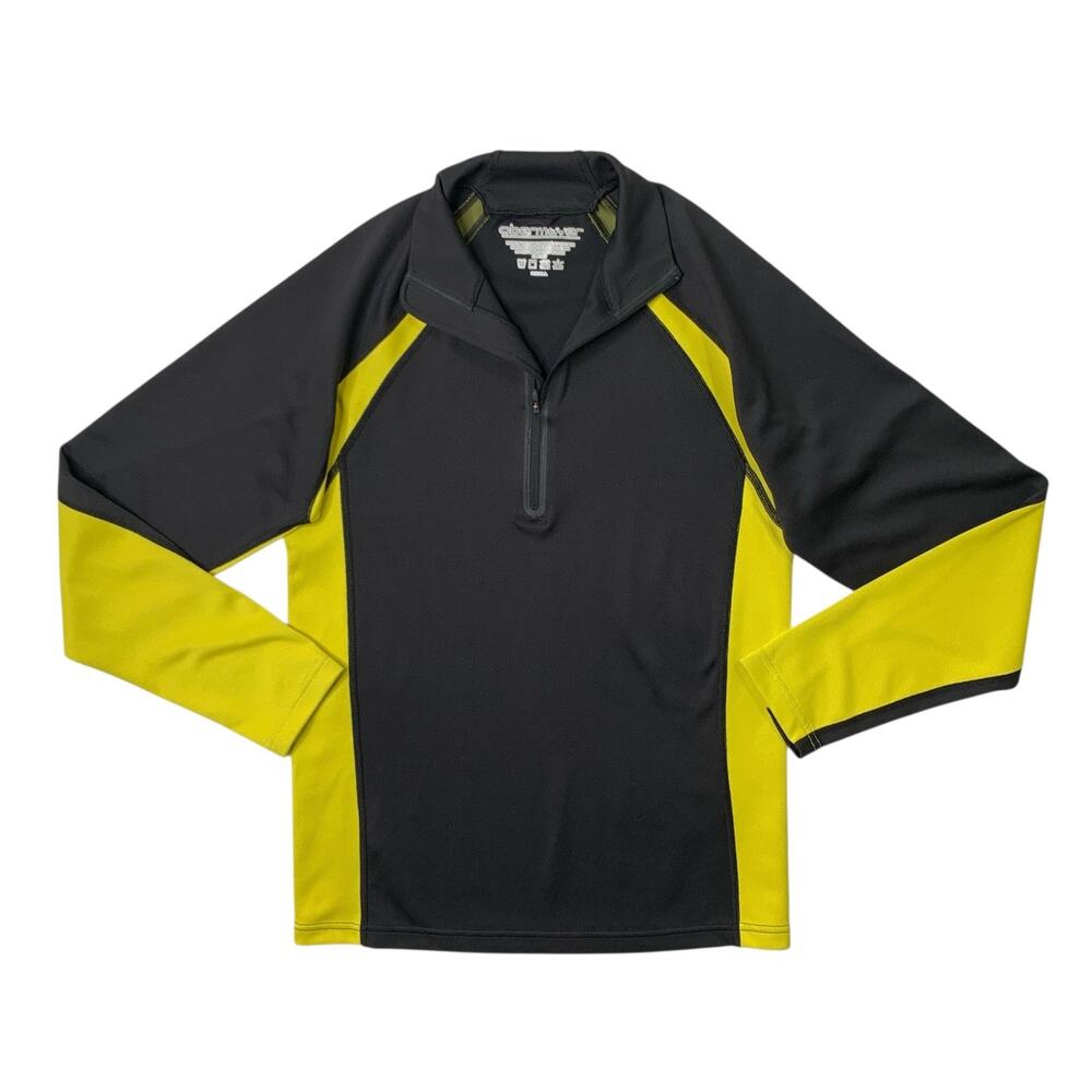 Obermeyer Ski Sweatshirt Mens Small Quarter Zip Performance Pullover Base Layer